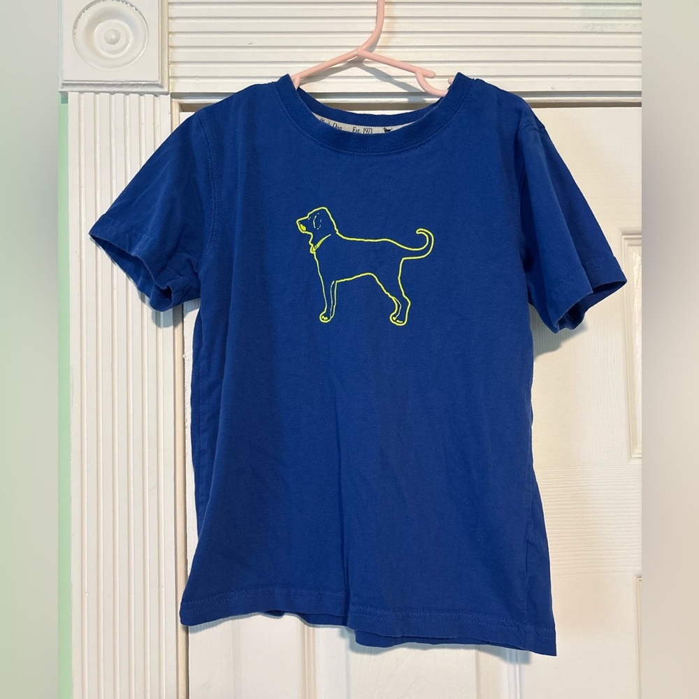 Boys Black Dog Tee